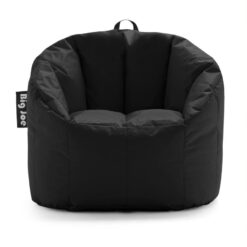 Big Joe Milano Bean Bag Chair, Smartmax 2.5ft, Black