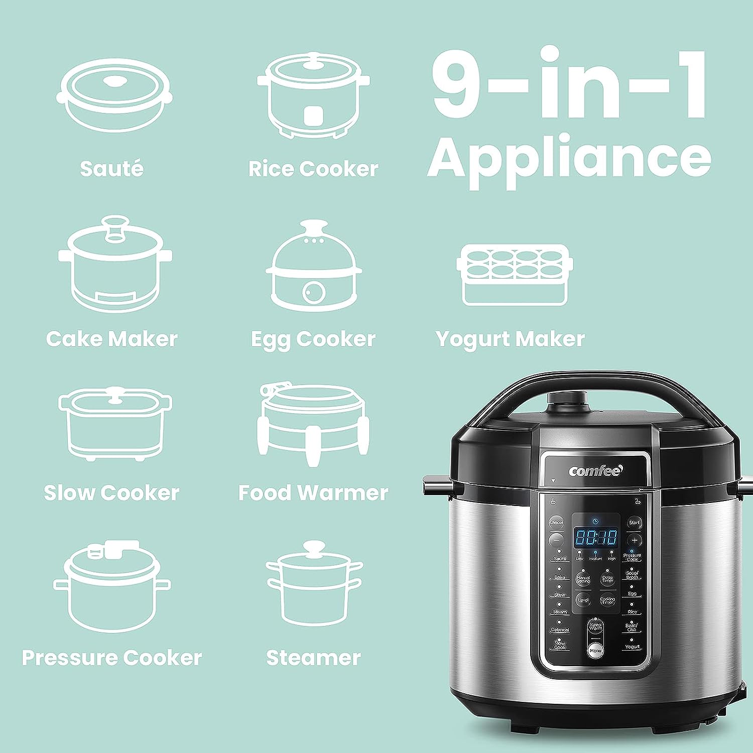 https://bigbigmart.com/wp-content/uploads/2023/08/COMFEE-Pressure-Cooker-6-Quart-with-12-Presets-Multi-Functional-Programmable-Slow-Cooker-Rice-Cooker-Steamer-Saute-pan-Egg-Cooker-Warmer-and-More1.jpg