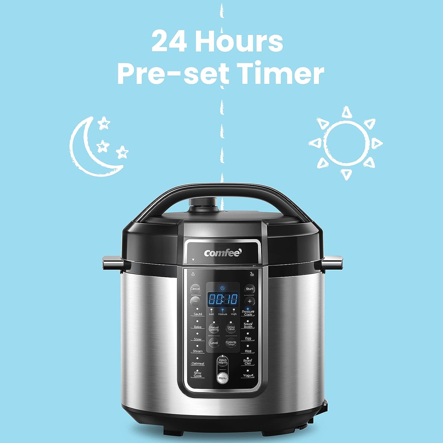 https://bigbigmart.com/wp-content/uploads/2023/08/COMFEE-Pressure-Cooker-6-Quart-with-12-Presets-Multi-Functional-Programmable-Slow-Cooker-Rice-Cooker-Steamer-Saute-pan-Egg-Cooker-Warmer-and-More6.jpg