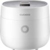 CUCKOO CR-0375F | 3-Cup/0.75-Quart (Uncooked) Micom Rice Cooker | 10 Menu Options: Oatmeal, Brown Rice & More, Touch-Screen, Nonstick Inner Pot | White