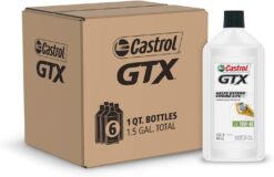 Castrol 6146 GTX 10W-40 Motor Oil, 1 Quart, 6 Pack