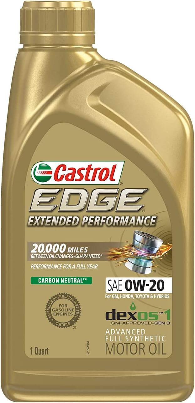 Castrol Edge 10W-40 Advanced Full Synthetic Motor Oil, 1 Quart