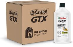 Castrol GTX 10W-30 Conventional Motor Oil, 1 Quart, Pack of 6