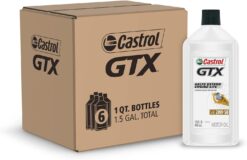 Castrol GTX 20W-50 Conventional Motor Oil, 1 Quart, Pack of 6