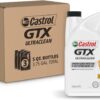 Castrol GTX Ultraclean 5W-30 Synthetic Blend Motor Oil, 5 Quarts, Pack of 3