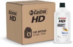 Castrol HD-30 Motor Oil, 1 Quart, Pack of 6