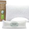 Coop Home Goods Crescent Back and Side Sleeper Pillow - Pillow for Neck and Shoulder Pain Relief, Memory Foam Pillow, Bed Pillow for Sleeping, Pillow for Side Sleepers and Back Sleepers (Queen Size)