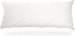 Cosy House Collection Luxury Rayon Derived from Bamboo Body Pillow for Side & Back Sleepers -Supportive, Soft, Fluffy, & Quality Long Pillow - Measures 54” x 20”