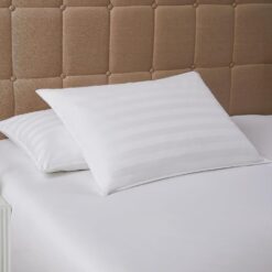 DOWNLITE Worlds Flattest Down Pillow - Designed to Be Really Thin - Perfect for Stomach Sleepers - from (Standard/Queen)