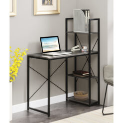 Designs2Go Office Workstation with Shelves, Multi