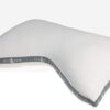 Eli & Elm | Ultimate Side Sleeper Pillow with Adjustable Filler to Get The Perfect Contour Curved Pillow for A Neck Pain Relief Sleep - Removable Latex and Polyester Filling- 17" X 29"