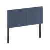 Furinno Roanne Upholstered Headboard, Denim, Full