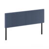 Furinno Roanne Upholstered Headboard, Denim, King