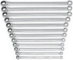 GEAWRENCH 12 Pc. Gearbox XL Ratcheting Wrench Set, Metric - 85988