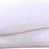 Puredown Goose Feathers and Down White Pillow Inserts, Bed Sleeping Hotel Collection Pillows Set of 2 King Size