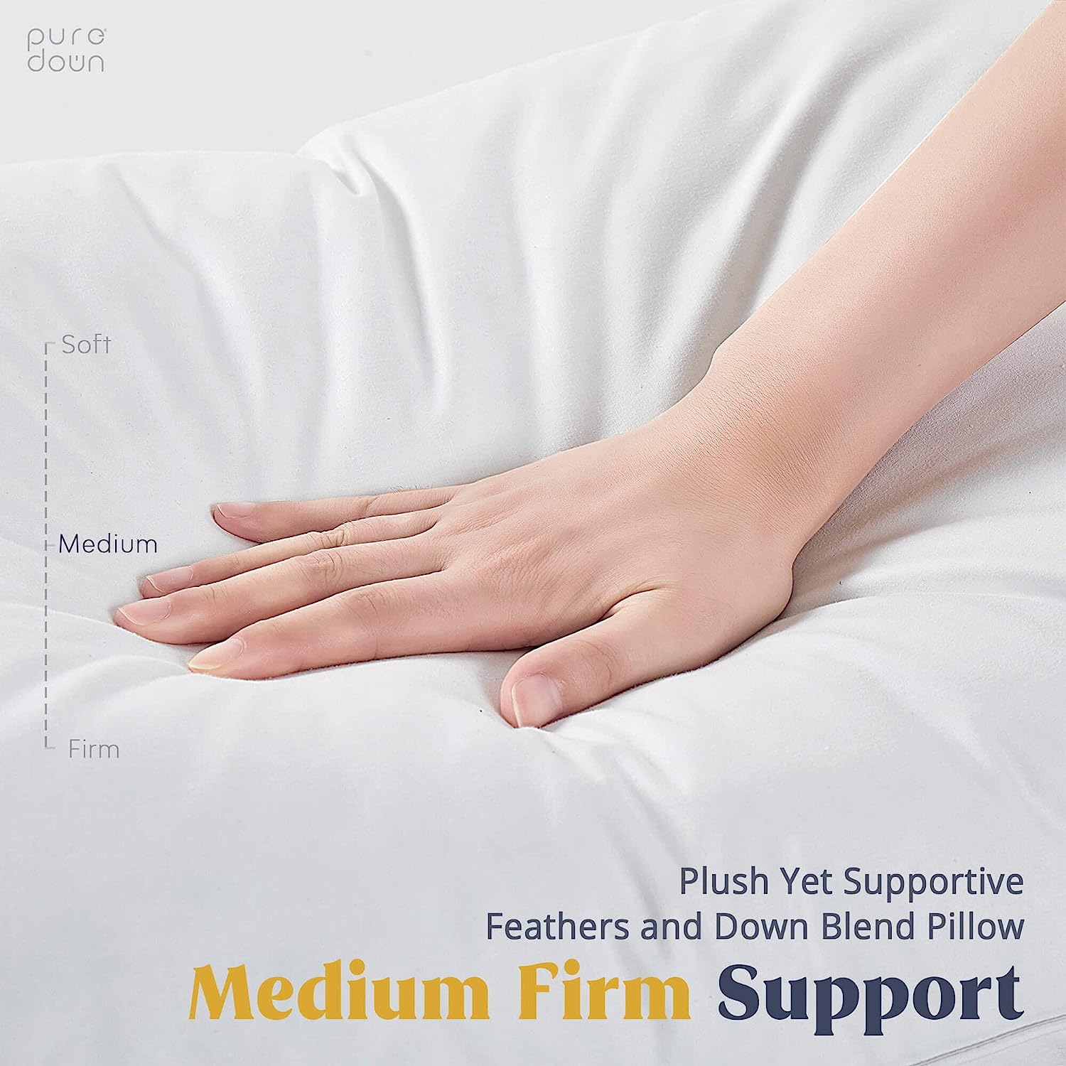 Firm Support Pillow (Set of 2) Size: King