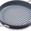 GreenPan Valencia Pro Hard Anodized Healthy Ceramic Nonstick 11" Grill Pan, PFAS-Free, Induction, Dishwasher Safe, Oven Safe, Gray