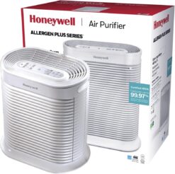 Honeywell HPA304 HEPA Air Purifier for Extra Large Rooms - Microscopic Airborne Allergen+ Reducer, Cleans Up To 2250 Sq Ft in 1 Hour - Wildfire/Smoke, Pollen, Pet Dander, and Dust Air Purifier – White