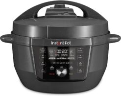 Instant Pot RIO Wide Plus, 7.5 Quarts 35% Larger Cooking Surface, WhisperQuiet Steam Release, 9-in-1 Electric Multi-Cooker, Pressure Cooker, Slow Cooker, Rice Cooker, Steamer, Sauté, Cake & Warmer