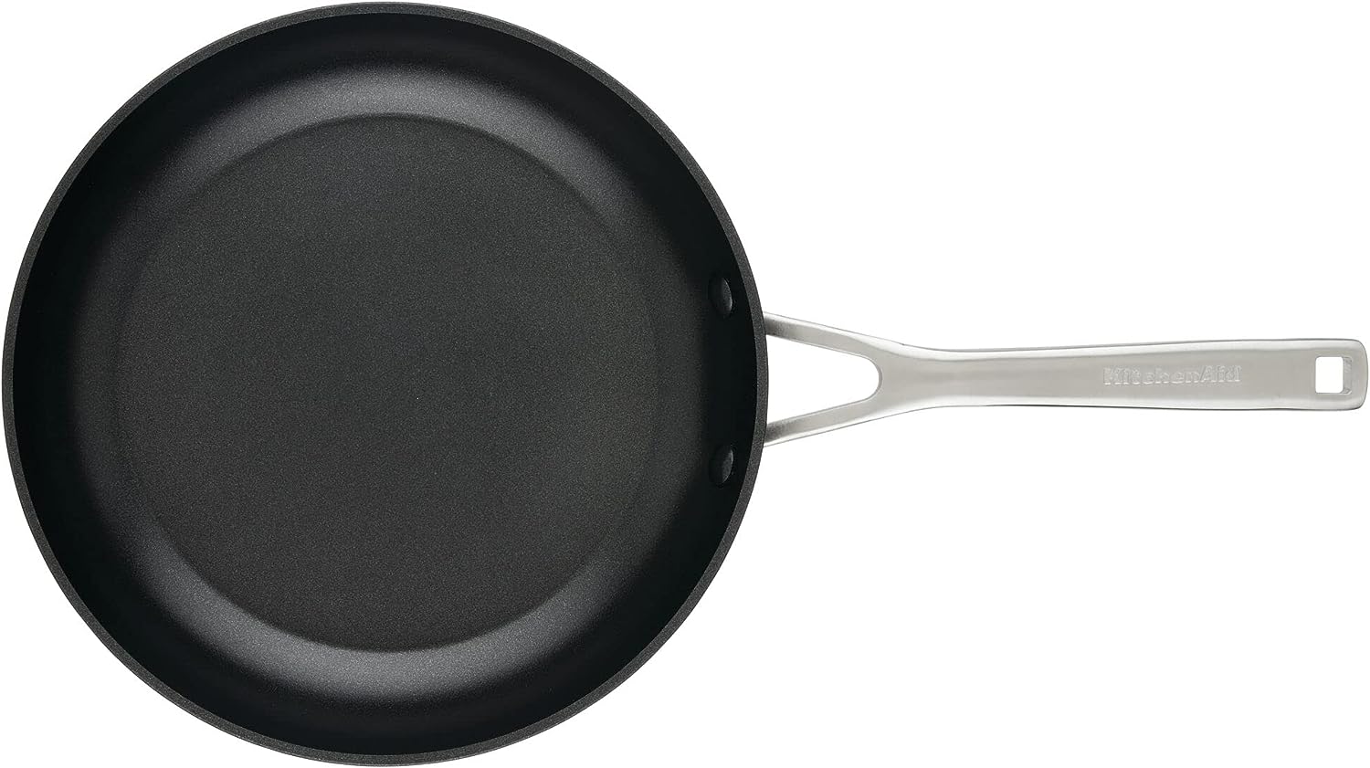KitchenAid Hard Anodized Induction Nonstick Fry Pan/Skillet, 8.25 Inch,  Matte Black