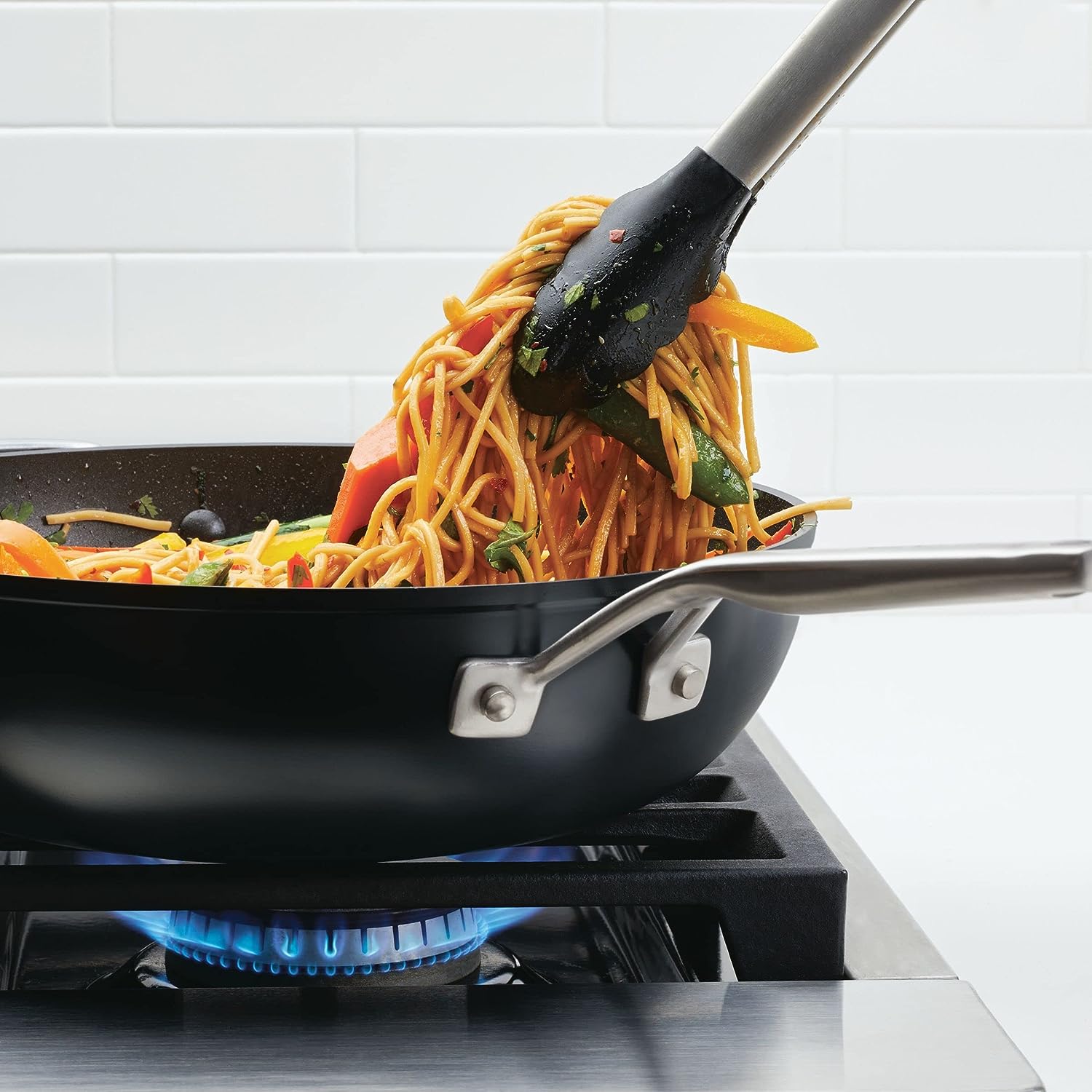 KitchenAid 12.25 Hard-Anodized Aluminum Non-Stick Frying Pan with