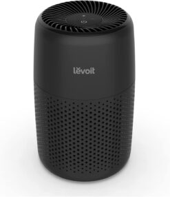 LEVOIT Air Purifiers For Bedroom Home, HEPA Filter Cleaner With Fragrance Sponge For Better Sleep, Filters Smoke, Allergies, Pet Dander, Odor, Dust, Office, Desktop, Portable, Core Mini, Black