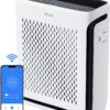 LEVOIT Air Purifiers for Home Large Room Bedroom Up to 1110 Ft² with Air Quality and Light Sensors, Smart WiFi, Washable Filters, HEPA Filter Captures Pet Hair, Allergies, Dust, Smoke, Vital 100S
