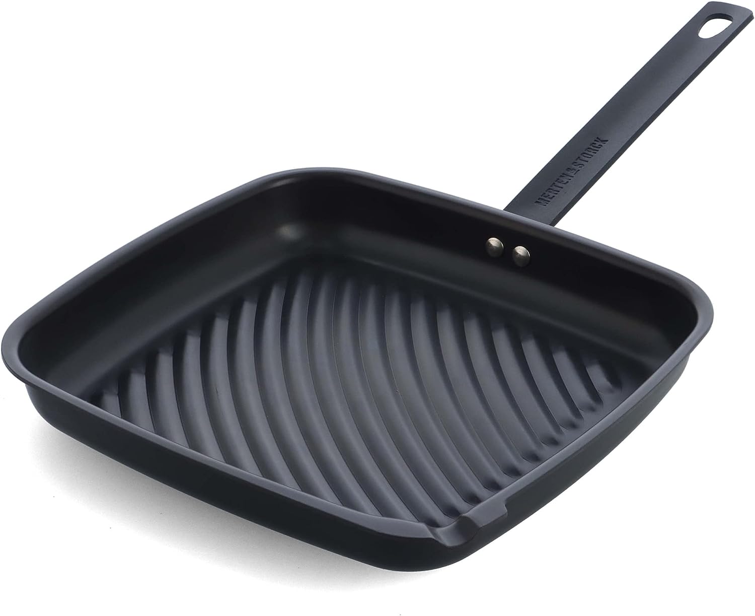 Merten & Storck Pre-Seasoned Carbon Steel Square Grill Pan, Lightweight and  Durable, Sear Grill Broil Fry, Induction, Steel Handle