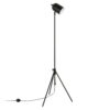 Modern Metal Tripod Floor Lamp, Black