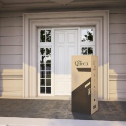 NapQueen 6 Inch Innerspring Queen Size Medium Firm Support Relief Mattress, Bed in a Box