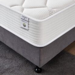 OLIVER & SMITH SINCE 1921 Full Size Mattress - 10 Inch Cool Memory Foam & Spring Hybrid Mattress with Breathable Cover - Comfort Plush Euro Pillow Top - Rolled in a Box - Oliver & Smith