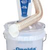 Oneida Air Systems Dust Deputy Deluxe Cyclone Separator Kit with Caster Mounts and Collapse-Proof Bucket for Wet/Dry Shop Vacuums (DD Deluxe 5-Gal)