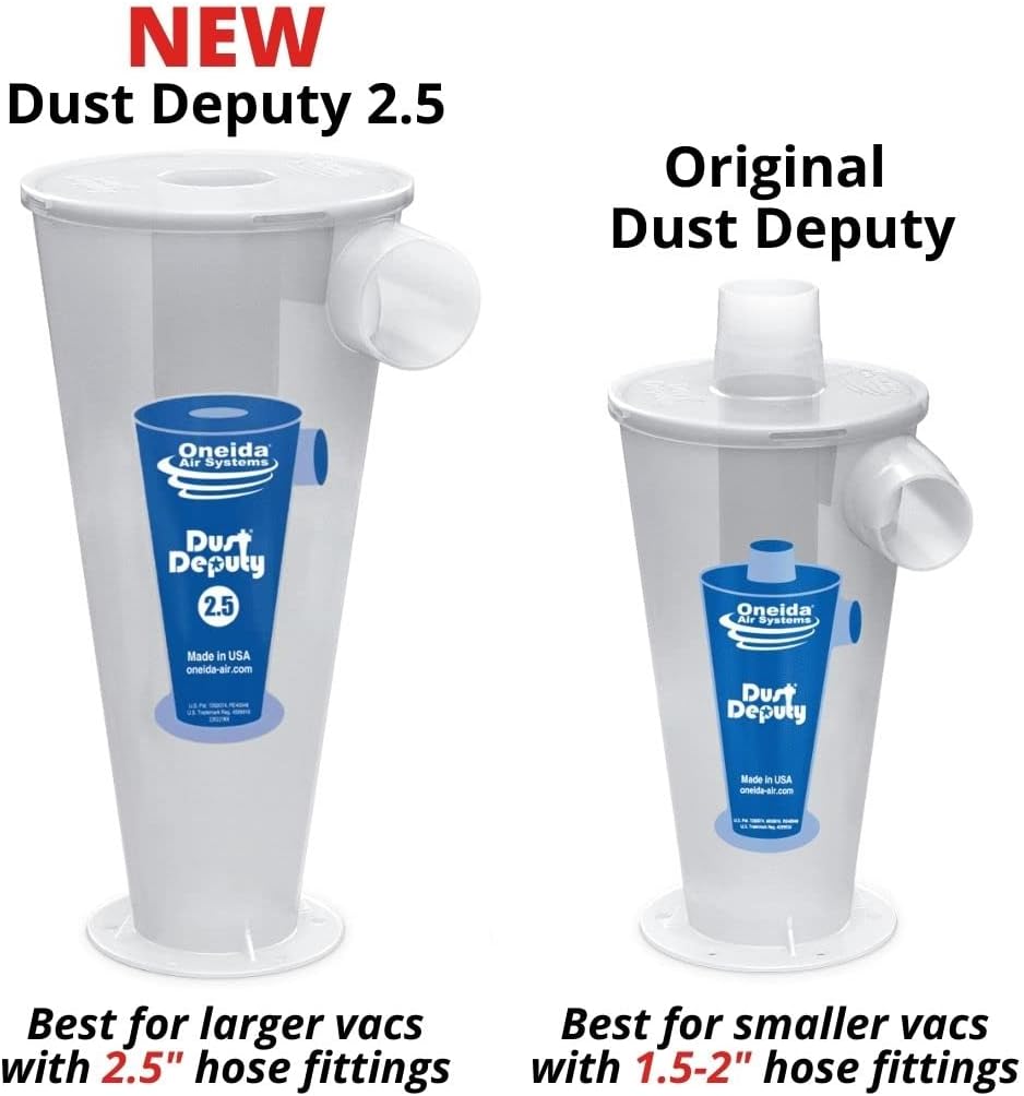 All-Clear Dust Deputy 5-Gallon Collapse-Proof Bucket & Cyclonic Lid