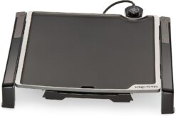 Presto 07071 15-inch Electric Tilt-n-fold Griddle, Black