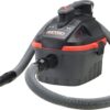 RIDGID 50313 Model 4000RV 4-Gallon Portable Wet and Dry Compact Vacuum Cleaner with 5.0 Peak-HP Motor, 4 gallon, Red