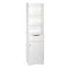 RiverRidge Home Ashland Tall Linen Storage Cabinet with Drawer, White