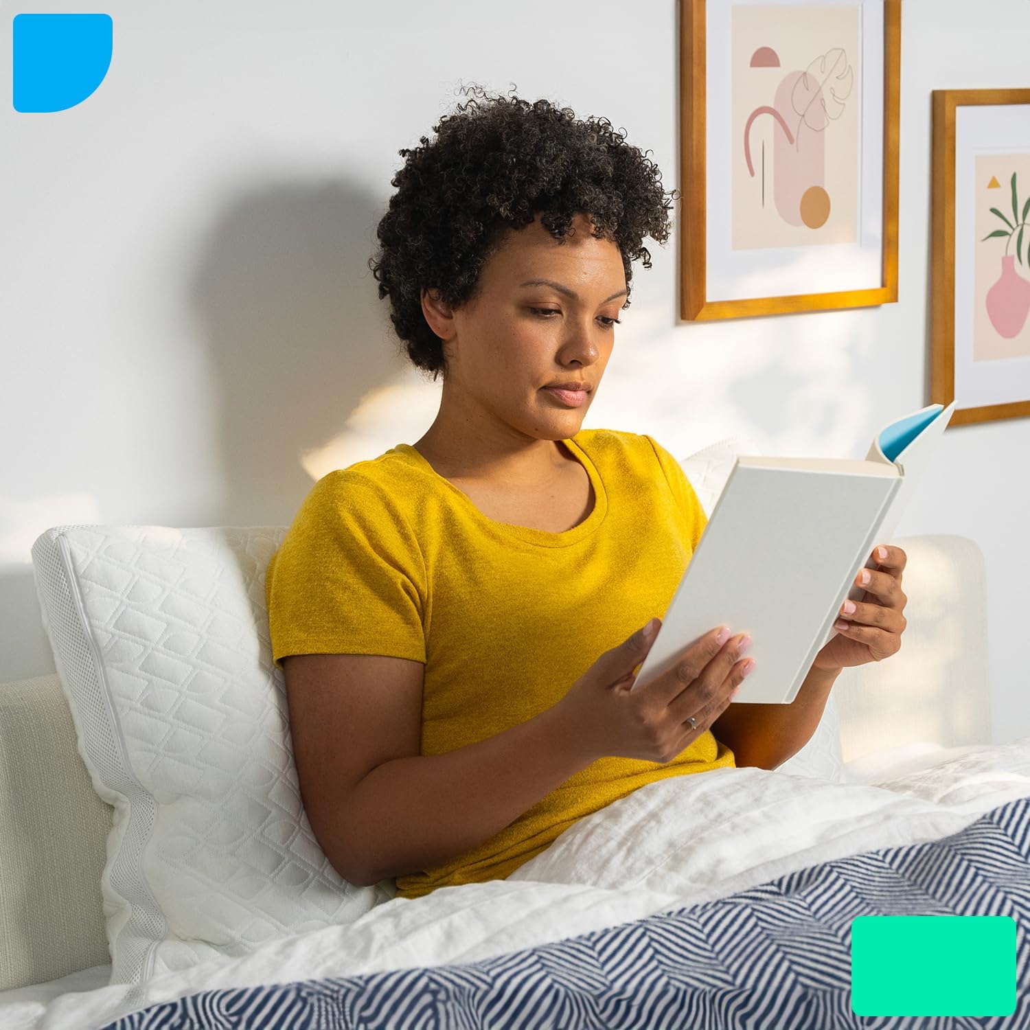 SLEEP IS THE FOUNDATION Gel Memory Foam Pillow for Sleeping - Adjustable & Cooling Pillow for Side Sleepers and All Sleeping Positions - Queen Size Pillow5