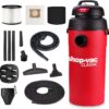 Shop-Vac 5 Gallon 5.5 Peak HP Wet/Dry Vacuum, Wall Mountable Compact Shop Vacuum with 18' Extra Long Hose & Attachments, Ideal for Jobsite, Garage, Car & Workshop. 9522236