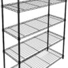 Simple Deluxe 5-Tier Heavy Duty Storage Shelving Unit, Black, 36Lx14Wx60H inch, 1 Pack