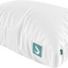 Sleepgram Bed Support Adjustable Hypoallergenic Cool Sleeping Loft Soft Pillow with Removeable Microfiber Cover, King Size, White