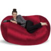 Sofa Sack Bean Bag Chair, Memory Foam with Microsuede Cover, Kids, Adults, 6 ft, Cinnabar