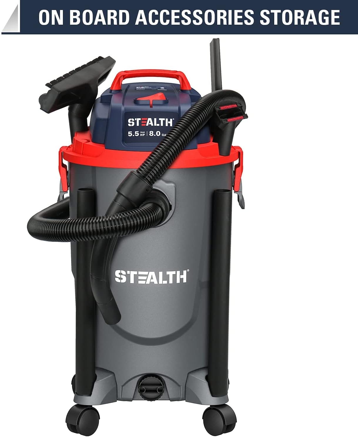 STEALTH Cordless Vacuum Cleaner, Handheld Wet Dry Vacuum Cleaner