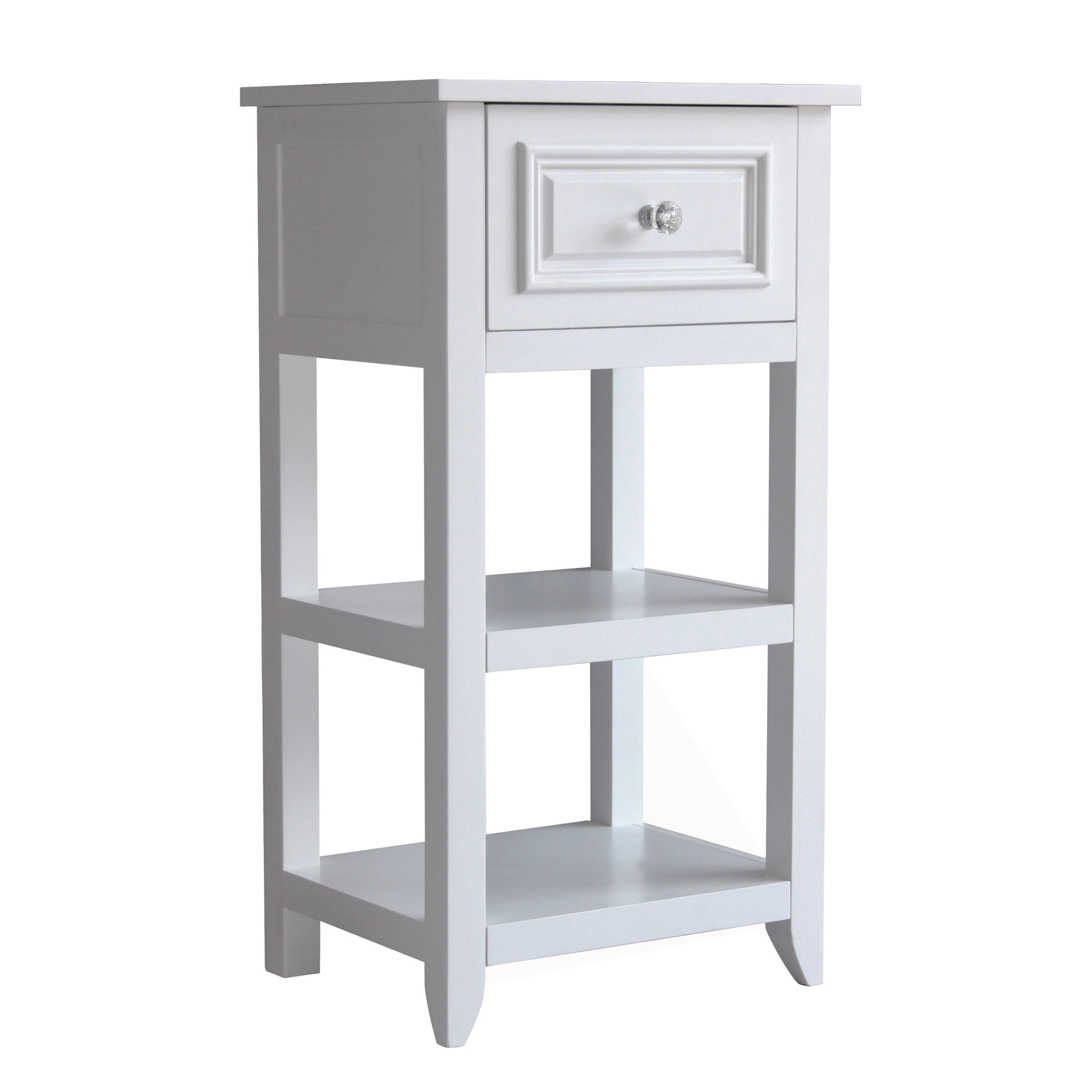 Teamson-Home-Dawson-Wooden-Floor-Cabinet-with-Cross-Molding-and-Drawer-White_090ab43c-d71c-45ce-bfed-27962795a9fb.f7ae4d8b337297a85675a7f03d449caf.jpeg Teamson Home Dawson Wooden Floor Cabinet with Cross Molding and Drawer, White