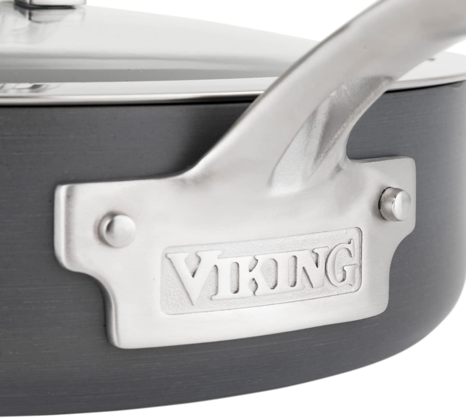 Viking Hard Anodized Nonstick 1-Quart Sauce Pan with Glass Lid – Viking  Culinary Products
