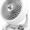 Vornado 133DC Energy Smart Compact Air Circulator Fan with Variable Speed Control, White, CR1-0349-73