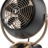 Vornado VFAN Petite Alchemy Vintage Fan, Gunmetal (CR1-0279-102)