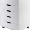 Winsome Halifax Storage/Organization, 5 drawer, White