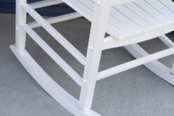 Woodlawn&Home, 100019, Mission Style Rocking Chair, White