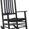 WoodlawnHome, 100033, Mission Style Rocking Chair, Color Black