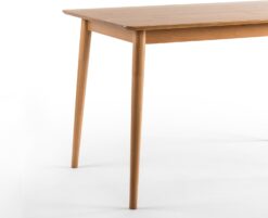 ZINUS Jen 47 Inch Dining Table, Solid Wood Kitchen Desk, Easy Assembly, Natural Brown